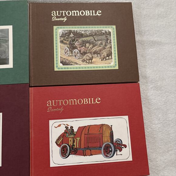 LIMITED EDITIONS 1966-67 AUTOMOBILE QUARTERLY VOL #5 SET 1-4 VINTAGE HARDCOVERS - Picture 3 of 4
